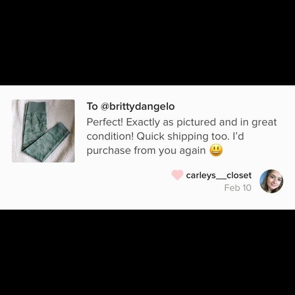 🍑 NEW Camo Seamless leggings Green/Large - Picture 7 of 8